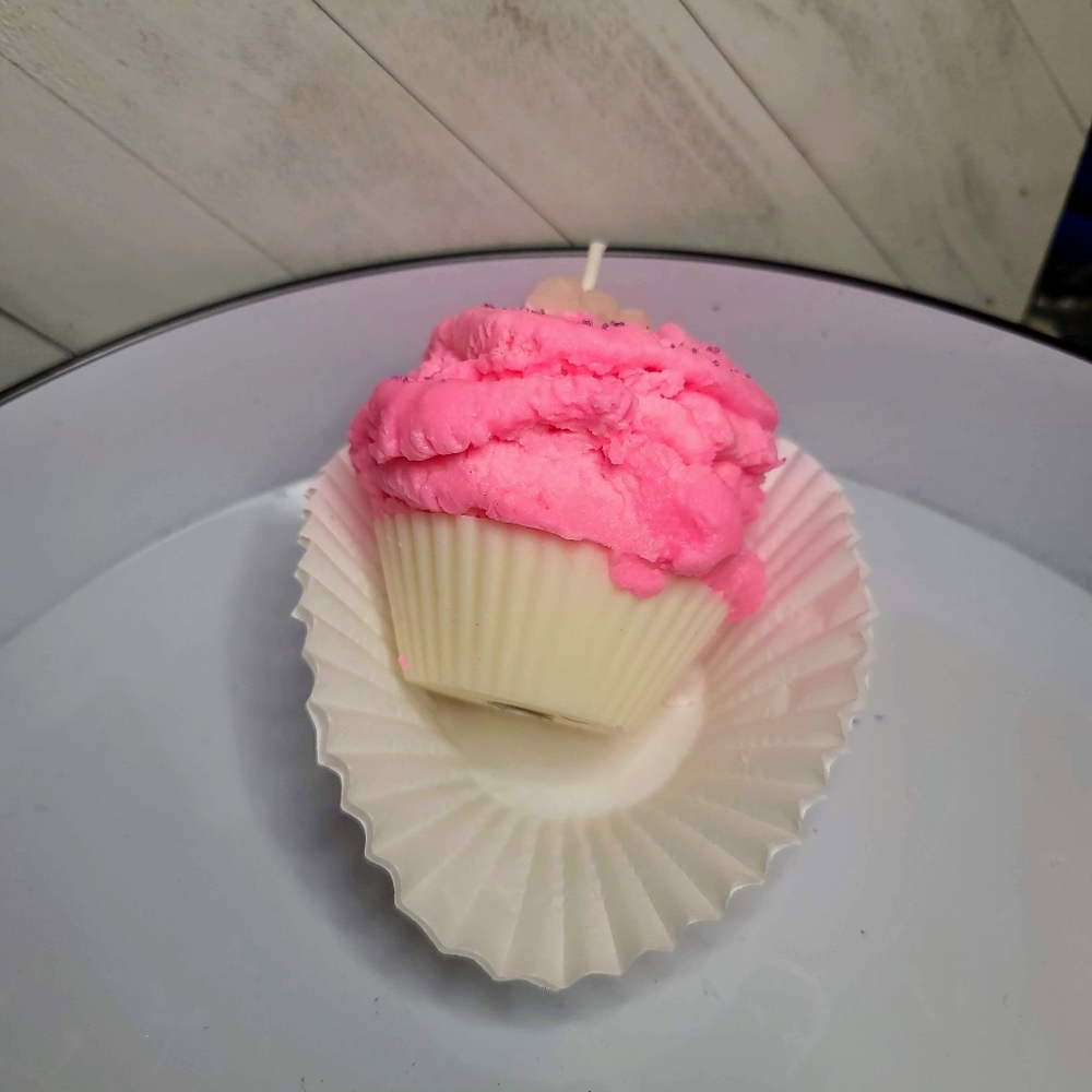 Cupcake candle